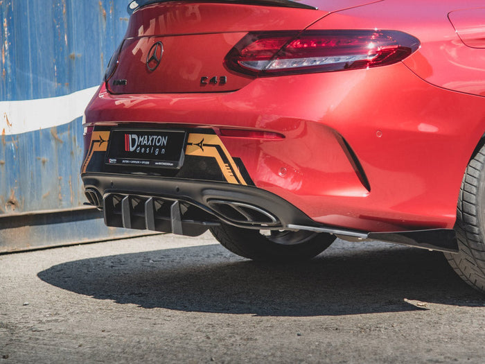 Maxton Design - Street PRO Rear Diffuser Mercedes-AMG C43 Coupe C205