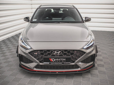 Maxton Design - FRONT BUMPER WINGS (CANARDS) HYUNDAI I30 N HATCHBACK/FASTBACK MK3 FACELIFT (2020-)