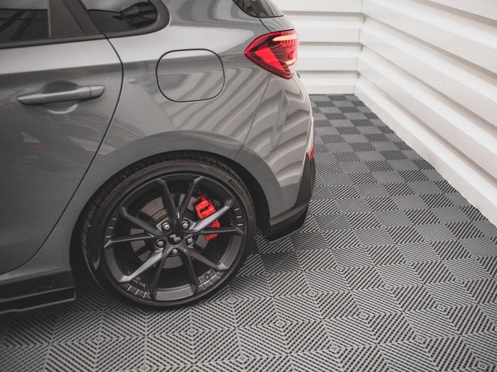 Maxton Design - STREET PRO REAR SIDE SPLITTERS HYUNDAI I30 N HATCHBACK MK3 FACELIFT (2020-)