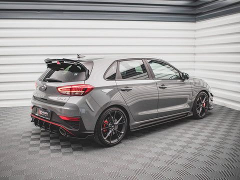 Maxton Design - REAR SIDE SPLITTERS V.3 HYUNDAI I30 N HATCHBACK MK3 FACELIFT (2020-)