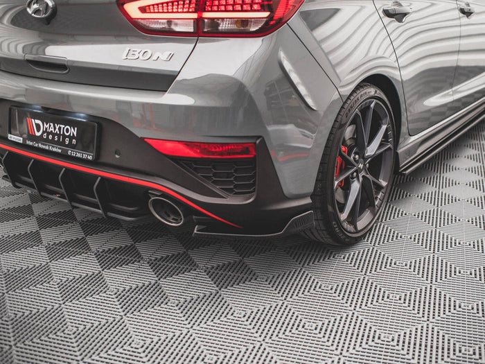Maxton Design - REAR SIDE SPLITTERS V.3 HYUNDAI I30 N HATCHBACK MK3 FACELIFT (2020-)