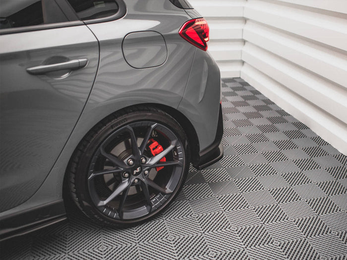 Maxton Design - REAR SIDE SPLITTERS V.2 HYUNDAI I30 N HATCHBACK MK3 FACELIFT (2020-)