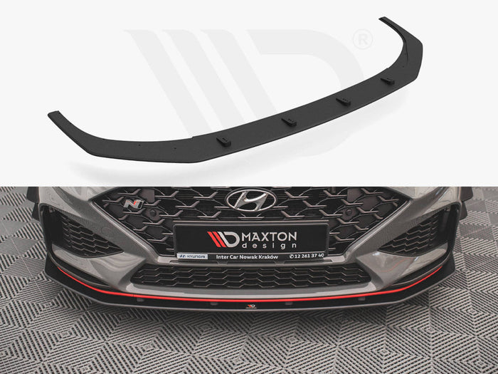 Maxton Design - STREET PRO FRONT SPLITTER HYUNDAI I30 N HATCHBACK/FASTBACK MK3 FACELIFT (2020-)