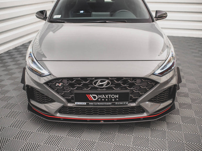 Maxton Design - STREET PRO FRONT SPLITTER HYUNDAI I30 N HATCHBACK/FASTBACK MK3 FACELIFT (2020-)