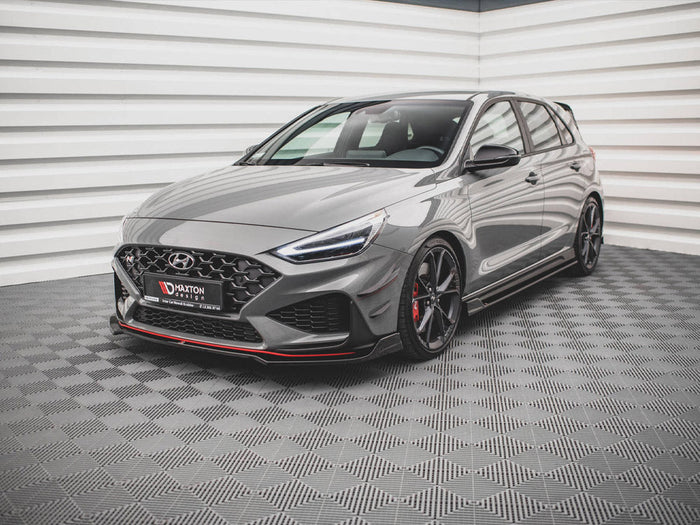 Maxton Design - FRONT SPLITTER V.3 HYUNDAI I30 N HATCHBACK/FASTBACK MK3 FACELIFT (2020-)