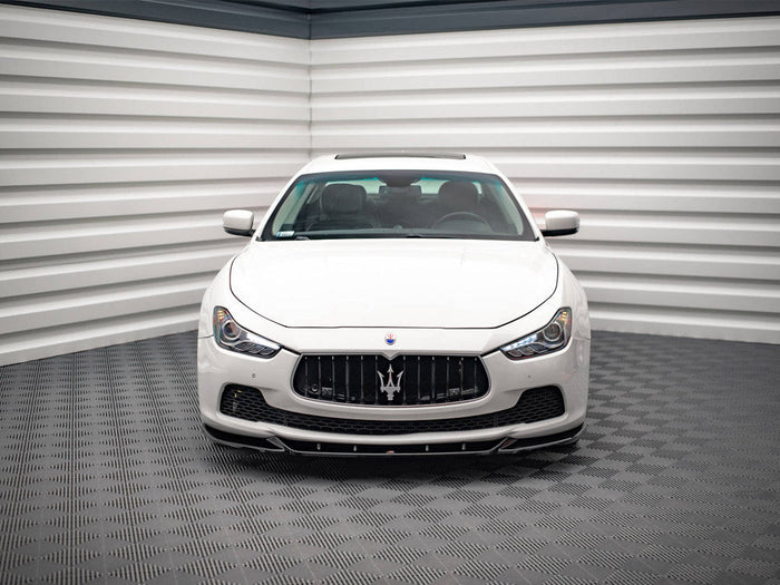 Maxton Design - FRONT SPLITTER V.1 MASERATI GHIBLI MK3 (2013-)