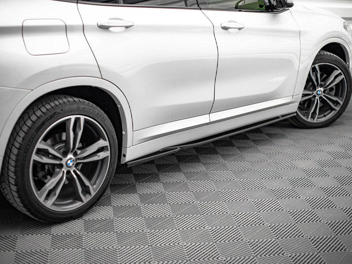 Maxton Design - Side Skirts Diffusers BMW X1 M-Pack F48 / F48 Facelift