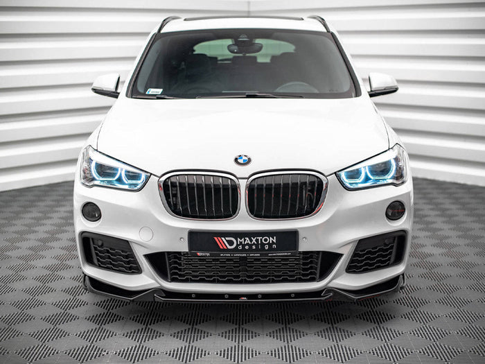 Maxton Design - FRONT SPLITTER V.2 BMW X1 M-PACK F48 (2015-2019)