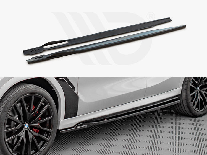 Maxton Design - SIDE SKIRTS DIFFUSERS BMW X6 M-PACK G06 / X6 M F96