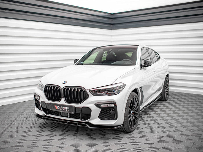 Maxton Design - FRONT SPLITTER V.2 BMW X6 M-PACK G06