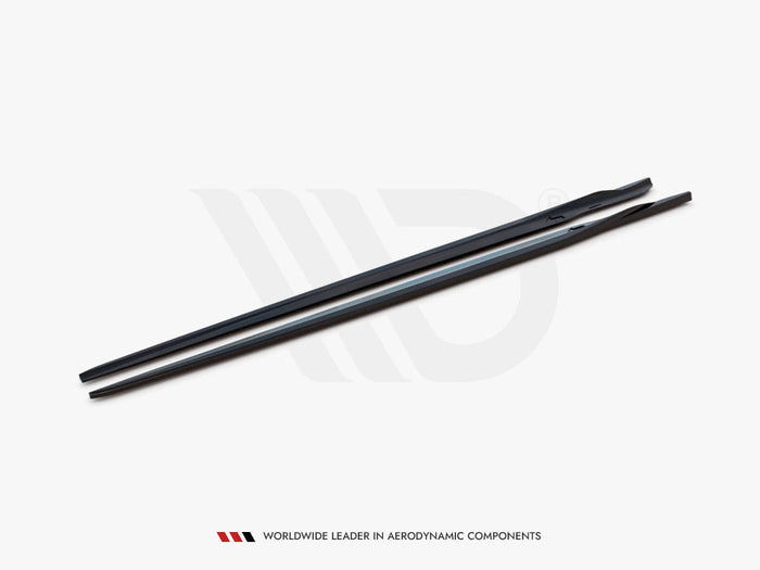 Maxton Design - SIDE SKIRTS DIFFUSERS V.2 BMW M8 GRAN COUPE F93 / 8 GRAN COUPE M-PACK G16 (2019-)