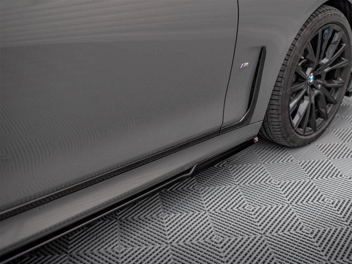 Maxton Design - SIDE SKIRTS DIFFUSERS BMW 7 G11 M-PACK FACELIFT (2019-)