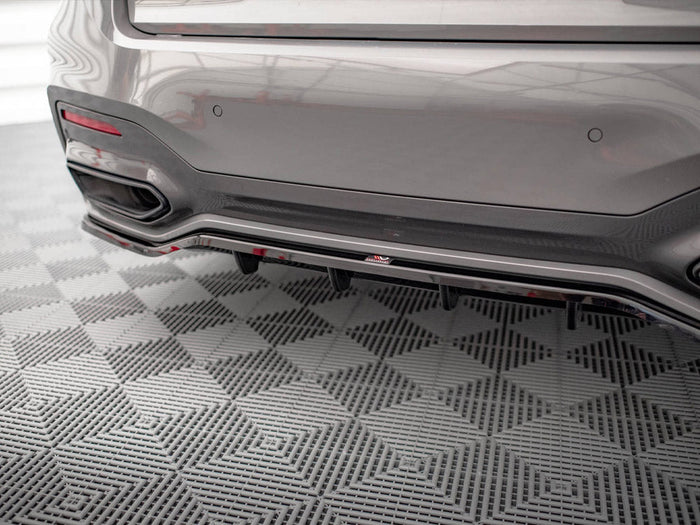 Maxton Design - Rear Splitter (Vertical Bars) V.1 BMW 7 M-Pack G11 / G12 Facelift
