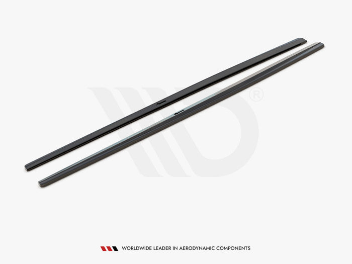 Maxton Design - SIDE SKIRTS DIFFUSERS V.1 AUDI S3 / A3 S-LINE 8V / 8V FL SEDAN (2013-2020)