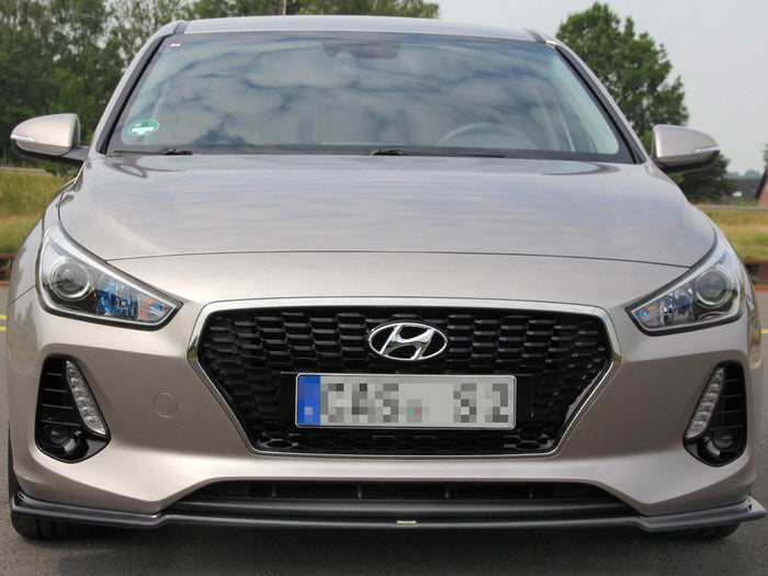 Maxton Design - FRONT SPLITTER V.1 HYUNDAI I30 MK3 HATCHBACK (2017-2020)
