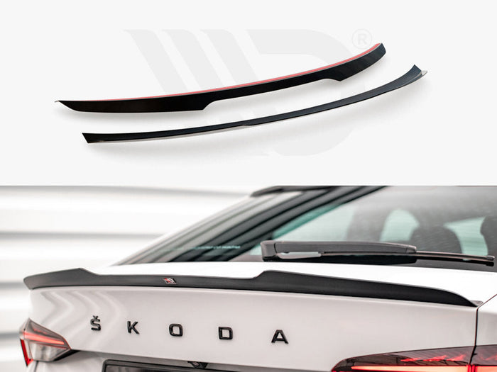 Maxton Design - SPOILER CAP SKODA OCTAVIA LIFTBACK MK4 (2019-2024)