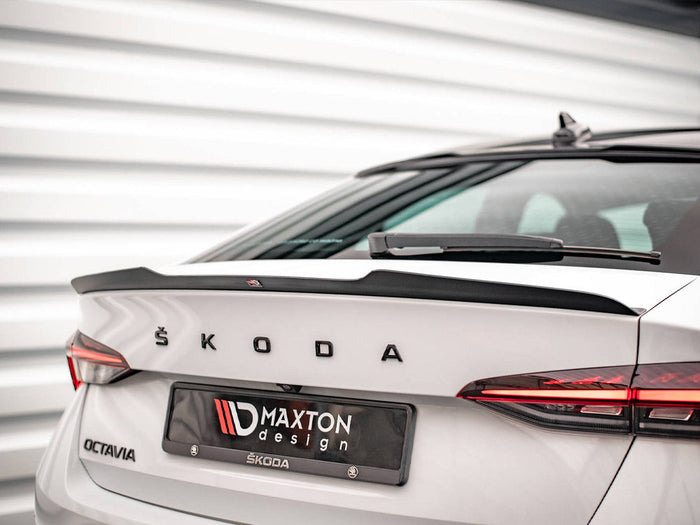 Maxton Design - SPOILER CAP SKODA OCTAVIA LIFTBACK MK4 (2019-2024)