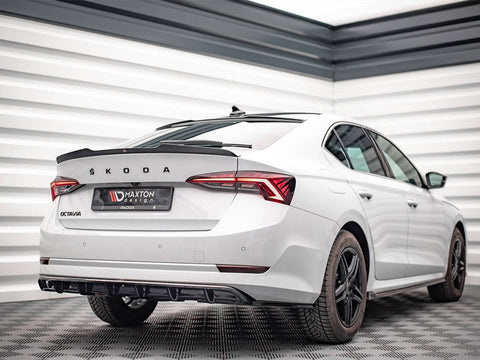 Maxton Design - CENTRAL REAR SPLITTER (VERTICAL BARS) SKODA OCTAVIA MK4 (2019-)