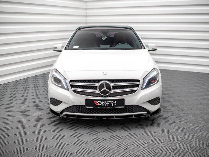 Maxton Design - FRONT SPLITTER V.1 MERCEDES A W176 (2012-2015)