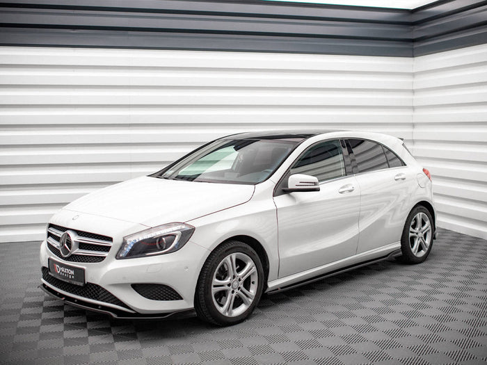 Maxton Design - SIDE SKIRTS DIFFUSERS V.1 MERCEDES A W176 (2012-2015)