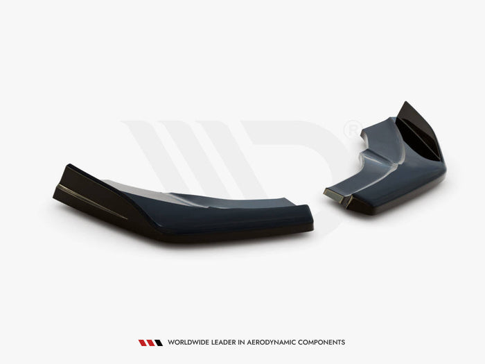 Maxton Design - REAR SIDE SPLITTERS V.1 MERCEDES A W176 (2012-2015)