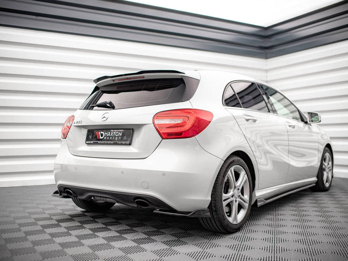Maxton Design - REAR SIDE SPLITTERS V.1 MERCEDES A W176 (2012-2015)