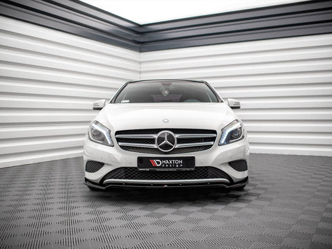 Maxton Design - FRONT SPLITTER V.2 MERCEDES A W176 (2012-2015)