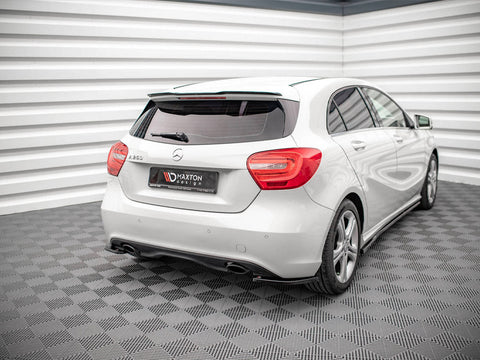 Maxton Design - REAR SIDE SPLITTERS V.2 MERCEDES A W176 (2012-2015)