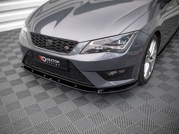 Maxton Design - FRONT SPLITTER V.1 SEAT LEON FR / CUPRA MK3 (2012-2016)