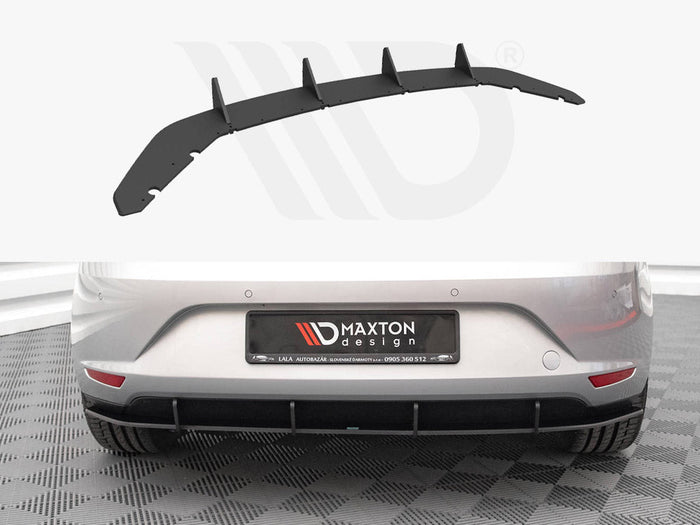 Maxton Design - STREET PRO REAR DIFFUSER SEAT LEON HATCHBACK MK3 (2012-2016)