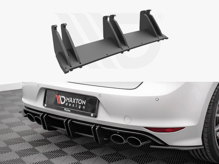 Maxton Design - STREET PRO REAR DIFFUSER VW GOLF R MK7 (2013-2016)