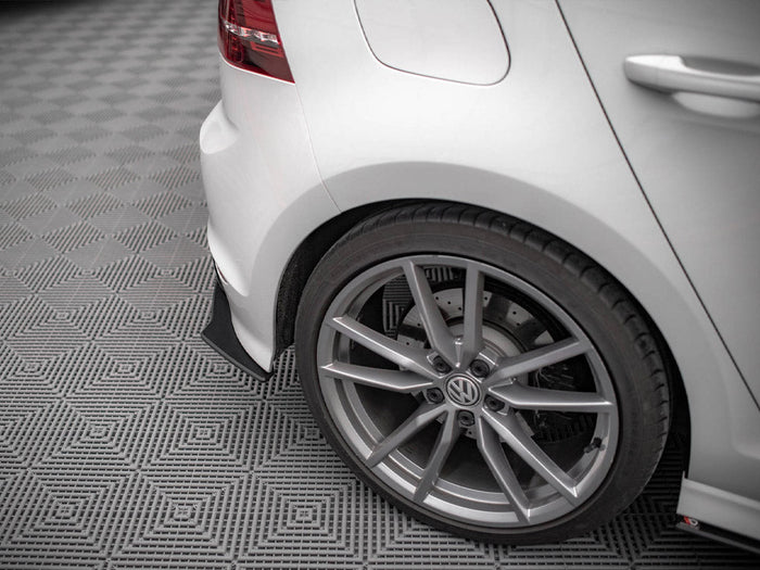 Maxton Design - STREET PRO REAR SIDE SPLITTERS VW GOLF R MK7 (2013-2016)