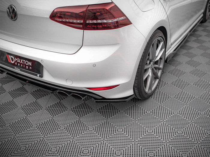 Maxton Design - REAR SIDE SPLITTERS V.3 VW GOLF R MK7 (2013-2016)