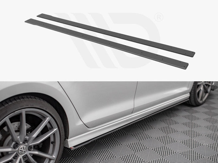 Maxton Design - STREET PRO SIDE SKIRTS DIFFUSERS VW GOLF R MK7 (2013-2016)
