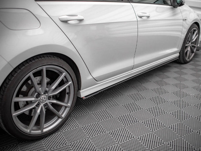 Maxton Design - STREET PRO SIDE SKIRTS DIFFUSERS VW GOLF R MK7 (2013-2016)