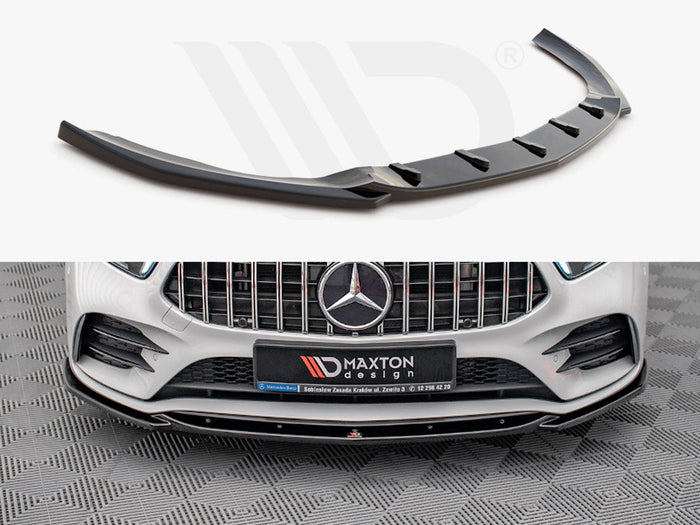 Maxton Design - FRONT SPLITTER V.5 MERCEDES A35 AMG / AMG-LINE W177