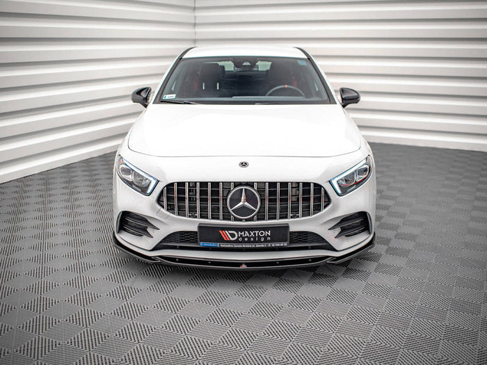 Maxton Design - FRONT SPLITTER V.5 MERCEDES A35 AMG / AMG-LINE W177