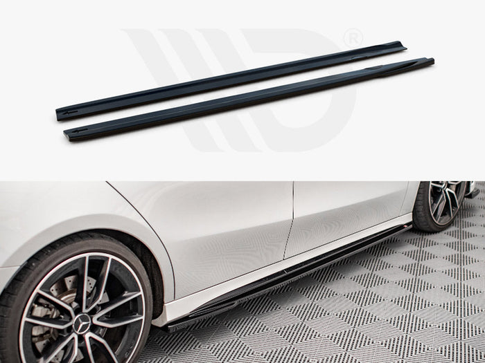 Maxton Design - SIDE SKIRTS DIFFUSERS V.2 MERCEDES A35 AMG / AMG-LINE W177