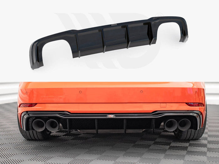Maxton Design - REAR VALANCE V.2 AUDI RS3 SPORTBACK 8V FACELIFT