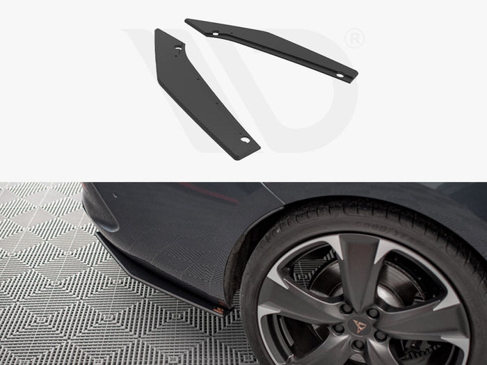 Maxton Design - STREET PRO REAR SIDE SPLITTERS CUPRA LEON ST (2020-)