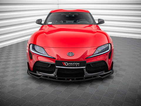 Maxton Design - FRONT SPLITTER V.4 TOYOTA SUPRA MK5 (2019-)