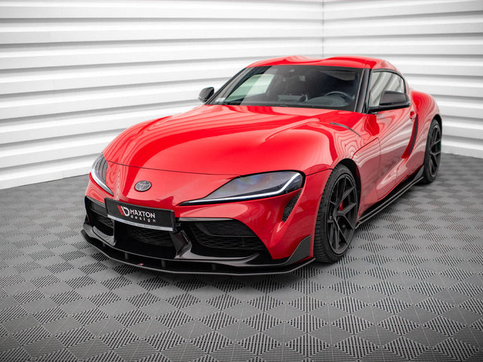 Maxton Design - STREET PRO FRONT SPLITTER TOYOTA SUPRA MK5 (2019-)