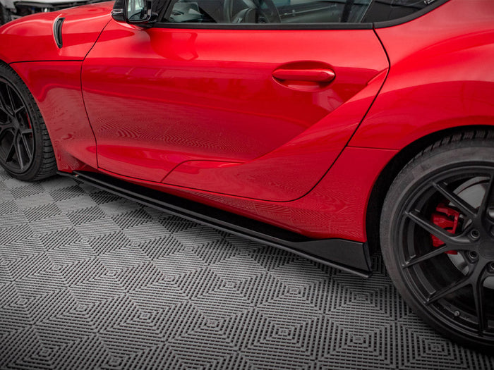 Maxton Design - STREET PRO SIDE SKIRTS DIFFUSERS TOYOTA SUPRA MK5 (2019-)