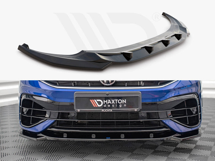 Maxton Design - Front Splitter V.3 VW Tiguan R / R-line MK2 Facelift (2020-)