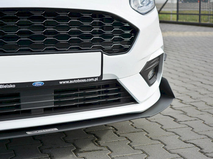 Maxton Design - FRONT RACING SPLITTER V.1 FIESTA MK8/8.5 ST / ST-LINE (2017-2024)