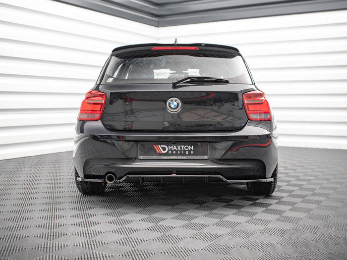 Maxton Design - CENTRAL REAR SPLITTER (VERTICAL BARS) BMW 1 F20 (2011-2015)