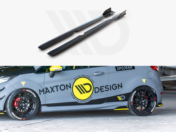 Maxton Design - SIDE SKIRTS DIFFUSERS FORD FIESTA MK7.5 ST (2013-2017)