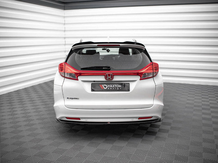 Maxton Design - CENTRAL REAR SPLITTER HONDA CIVIC TOURER MK9 (2011-2014)