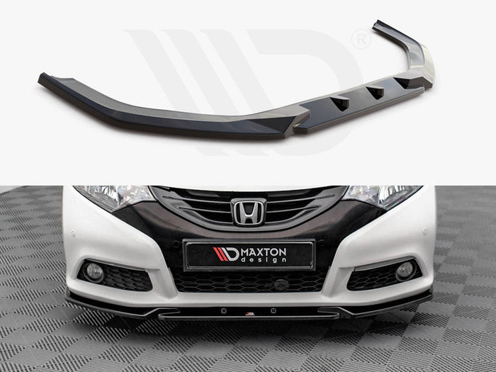 Maxton Design - FRONT SPLITTER V.2 HONDA CIVIC MK9 (2011-2014)