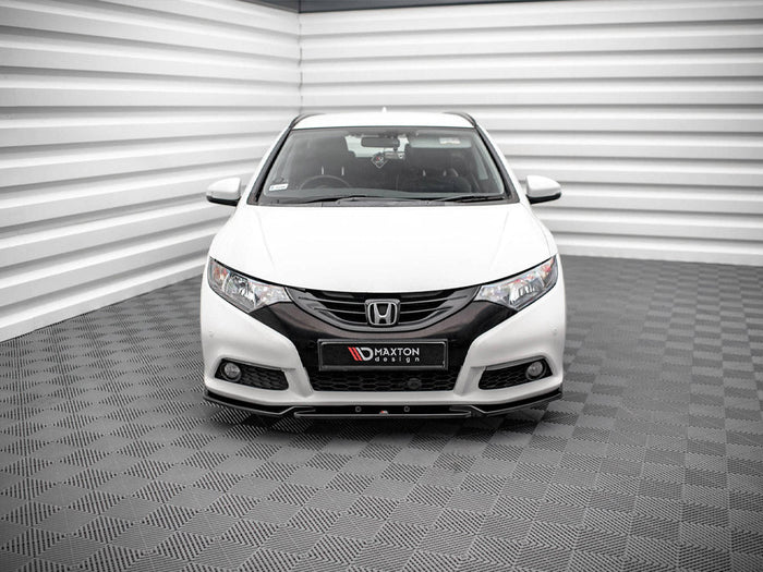 Maxton Design - FRONT SPLITTER V.2 HONDA CIVIC MK9 (2011-2014)